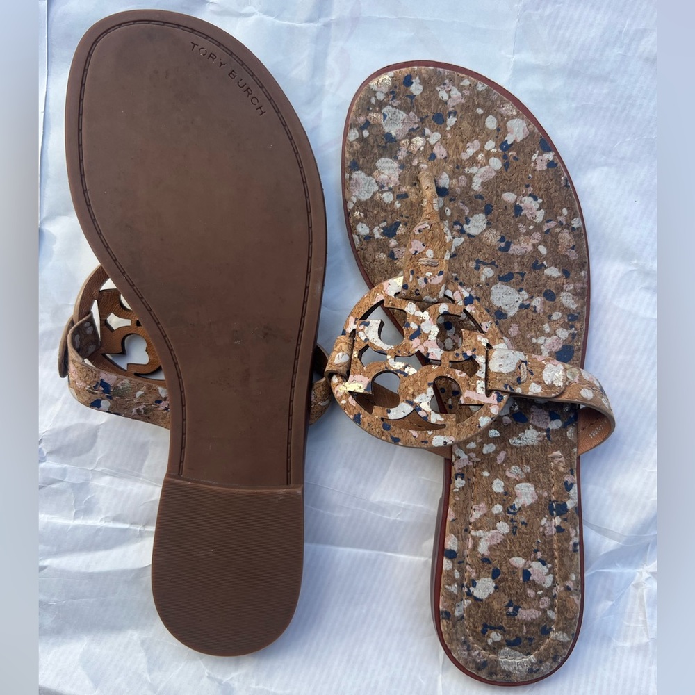 Size 8 Tory Burch slides